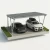 Φωτοβολταϊκή στέγη VICA για 2 οχήματα SOLO Carport GPV-105-02 (1)