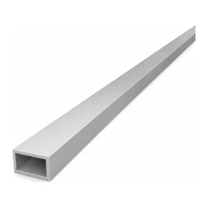 Ορθογώνιος αλουμινένιος σωλήνας 15×25×2 mm – κλειστή διατομή EN AW-6060, L=2000 mm