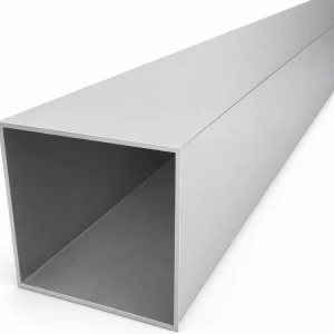 Τετράγωνος αλουμινένιος σωλήνας 80×80×2 mm – κλειστή διατομή L=2000 mm