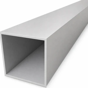Τετράγωνος αλουμινένιος σωλήνας 80×80×3 mm – κλειστό προφίλ EN AW-6060, L=2000 mm