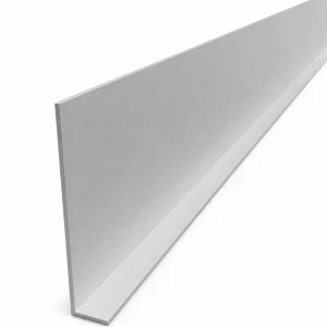 Αλουμινένια γωνία άνισων πλευρών 100×20×2 mm – προφίλ L, μήκος 2000 mm