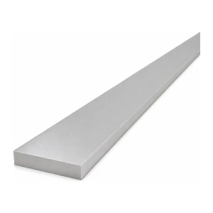 Πλακίδιο αλουμινίου 50×10 mm EN AW-6060, μήκος 2000 mm