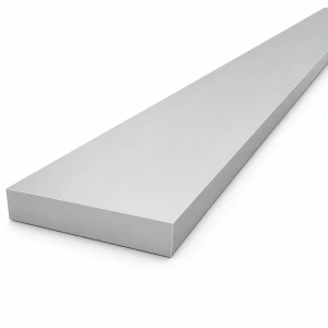 Επίπεδο προφίλ αλουμινίου EN AW-6060 T64 – 80×15 mm, μήκος 2000 mm