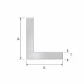 Γωνιακό αλουμινίου ισόπλευρο 10×10×2 mm – προφίλ L, μήκος 2000 mm 001-719 (2)