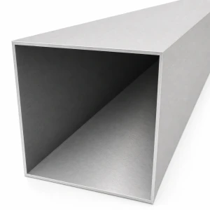 Τετράγωνος αλουμινένιος σωλήνας 100×100×2 mm – κλειστή διατομή L=2000 mm
