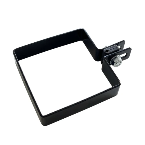 Σφιγκτήρας τελικός για πάνελ φράχτη 100x100 mm μαύρος 000-782 (1)