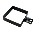 Σφιγκτήρας τελικός για πάνελ φράχτη 100x100 mm μαύρος 000-782 (2)
