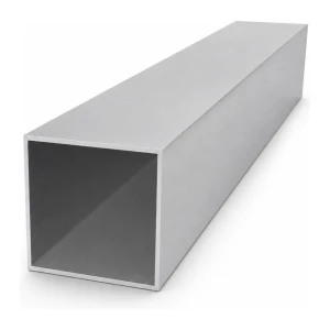 Τετράγωνος αλουμινένιος σωλήνας 150×150×4 mm – κλειστή διατομή L=2000 mm