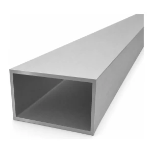 Ορθογώνιος αλουμινένιος σωλήνας 50×80×3 mm – κλειστή διατομή EN AW-6060, L=2000 mm