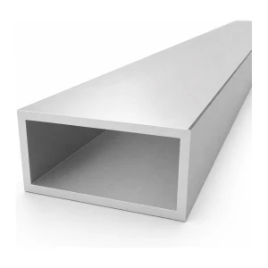 Ορθογώνιος αλουμινένιος σωλήνας 50×100×5 mm EN AW-6060, μήκος 2000 mm