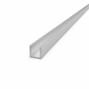 Αλουμινένιο προφίλ C/U 18×18×2 mm – EN AW-6060 μήκος 2000 mm