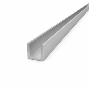 Αλουμινένιο προφίλ C/U 25×25×3 mm – EN AW-6060 L=2000 mm