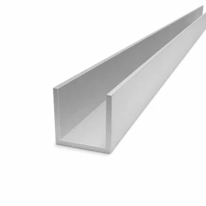 Διατομή αλουμινίου C/U 40×40×3 mm – προφίλ EN AW-6060, L=2000 mm