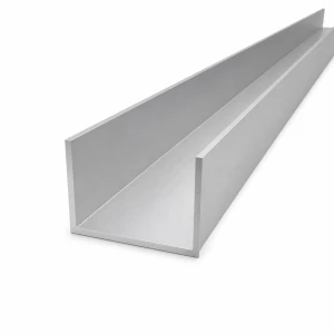 Ορθοστάτης αλουμινίου 60×40×2,5 mm EN AW-6060 – προφίλ C/U L=2000 mm