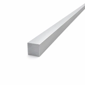 Τετράγωνη συμπαγής αλουμινένια ράβδος 20×20 mm EN AW-6060 – μήκος 2000 mm