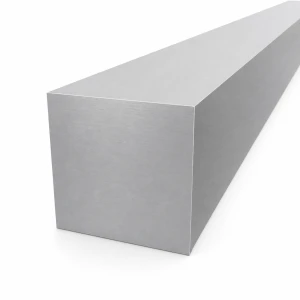 Τετράγωνη συμπαγής αλουμινένια ράβδος 70×70 mm – duralumin 2017A T4, L=2000 mm