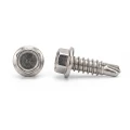 Αυτοδιατρητό βίδα DIN 7504 K 4.8x19 mm – ανοξείδωτος χάλυβας A2, εξαγωνική κεφαλή με φλάντζα 001-923 (1)
