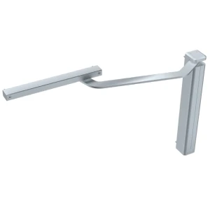 Αυτόματο κλείστρο πύλης ASSA ABLOY με ολισθαίνουσα ράγα CAM-MOTION – δεξιό, ασημί