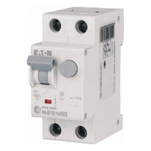 Eaton HNB-B16/1N/003 – ρελέ διαφορικού ρεύματος με ενσωματωμένο στοιχείο υπερέντασης B16A 30mA AC