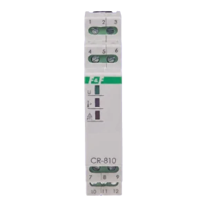 F&F CR-810DUO – ρελέ αντίστασης PTC για θερμική προστασία κινητήρων και μετασχηματιστών