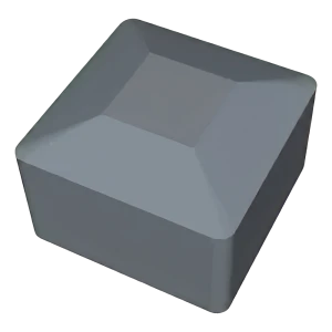 Γκρι τάπα LLDPE για προφίλ στήριξης PV 40×40 mm – τύπος 1