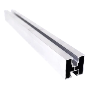 Αλουμινένιο προφίλ στήριξης PV 40×40 mm – ράγα 665 cm για βίδες M10
