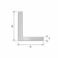 Γωνιακό αλουμινίου άνισων πλευρών 40×20×2,6 mm – προφίλ L, μήκος 2000 mm 001-702 (2)