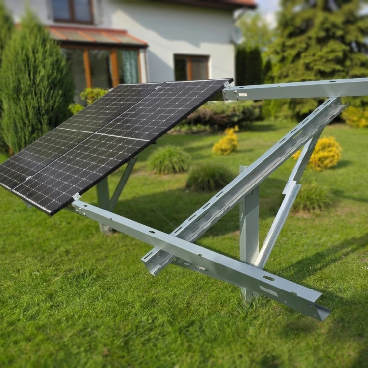 Φωτοβολταϊκή κατασκευή εδάφους Solar KIT T1V Light για 6 πάνελ GPV-T1V-L6 (4)