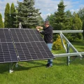 Φωτοβολταϊκή κατασκευή εδάφους Solar KIT T1V Light για 6 πάνελ GPV-T1V-L6 (5)