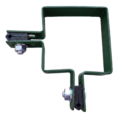??????? ?????? ?????????? 80×80 mm ??????? RAL 6005 – ?????? ??? ?????µ???????? 001-610 (2)