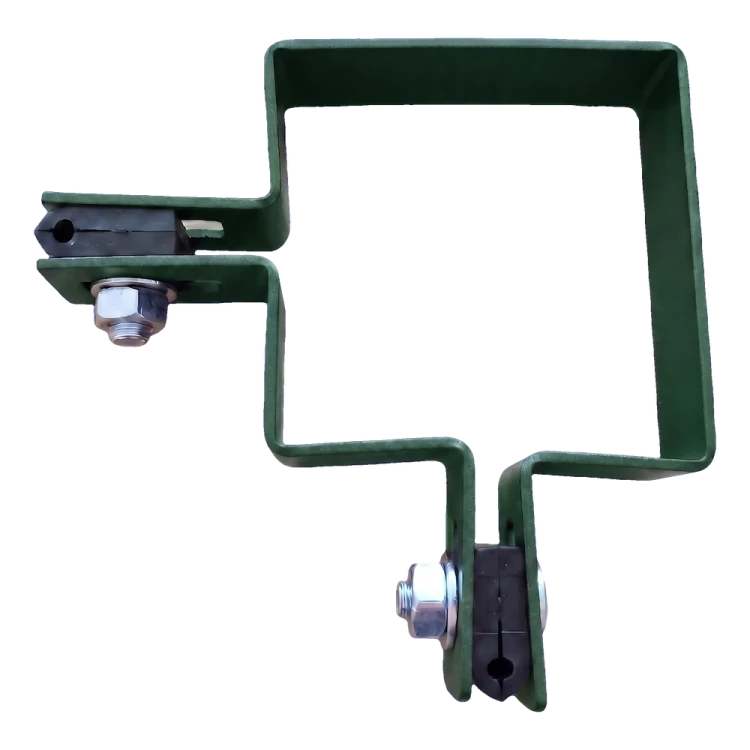 ??????? ?????? ?????????? 80×80 mm ??????? RAL 6005 – ?????? ??? ?????µ???????? 001-610 (2)