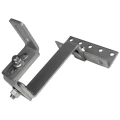 Γάντζος οροφής Vario 145mm (4-5-5-5) με τριπλή ρύθμιση Ανοξείδωτο H17/1.4016 PV-08-35