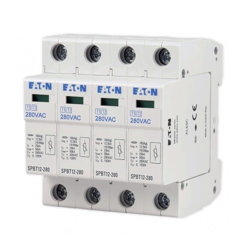 Απαγωγέας υπερτάσεων SPBT12-280/4 κλάσης /B+C/. GPV-401-14