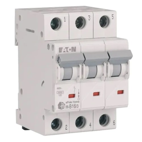 Διακόπτης υπερέντασης B 16A 3P 6kA HN-B16/3 xPole Home GPV-401-15