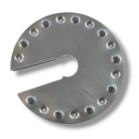 Παραλλαγή δίσκου γείωσης IV κυκλική με εγκοπή Ø44mm