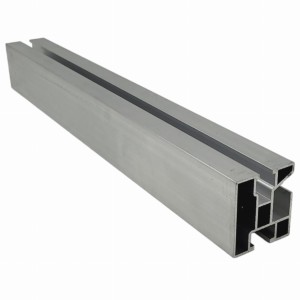 Προφίλ αλουμινίου 665cm 45x40 με κανάλι καλωδίων 90509