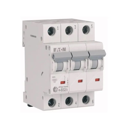 Διακόπτης υπερέντασης B 32A 3P 6kA HN-B32/3 xPole Home 194884 EATON GPV-401-35