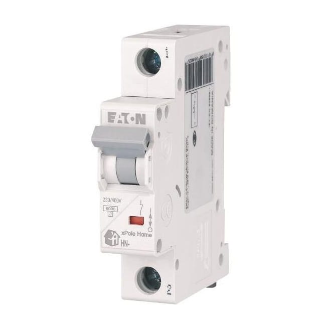 Διακόπτης υπερέντασης B 10A 1P 6kA HN-B10/1 xPole Home 194819 EATON GPV-401-53