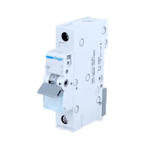 Διακόπτης υπερέντασης C 20A 1P 6kA MCN120E HAGER GPV-401-86