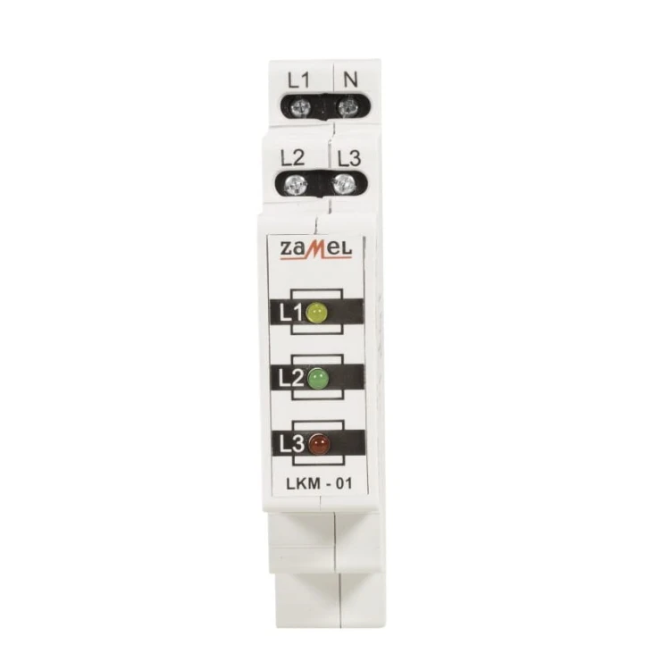 Ενδεικτική λυχνία ισχύος LED 230V/400V ΚΟΚΚΙΝΟ/ΠΡΑΣΙΝΟ/ΚΙΤΡΙΝΟ TN ΤΥΠΟΣ: LKM-01-40 ZAMEL GPV-401-105 (2)