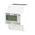 Μετρητής ηλεκτρικής ενέργειας 3 φάσεων 100A LCD LEM-30 ZAMEL GPV-401-109 (2)