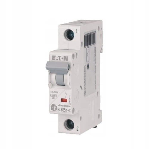 Διακόπτης υπερέντασης B 25A 1P 6kA HN-B25/1 xPole Home 194823 EATON GPV-401-142