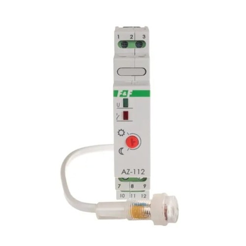Αυτόματος διακόπτης λυκόφωτος 16A 230V 2-1000 lux IP20/65 DIN AZ-112 F&F FILIPOWSKI GPV-401-146 (2)