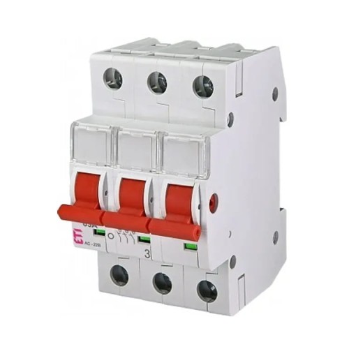 Διακόπτης απομόνωσης 3 φάσεων 3P 63A 400V AC SV 363 002423314 ETI GPV-401-150