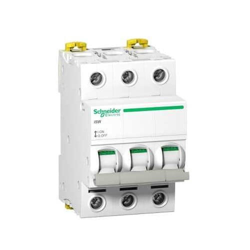 Διακόπτης διακοπής φορτίου Schneider Electric 3-φασικός 3P 100A 415V AC Acti9 GPV-401-210