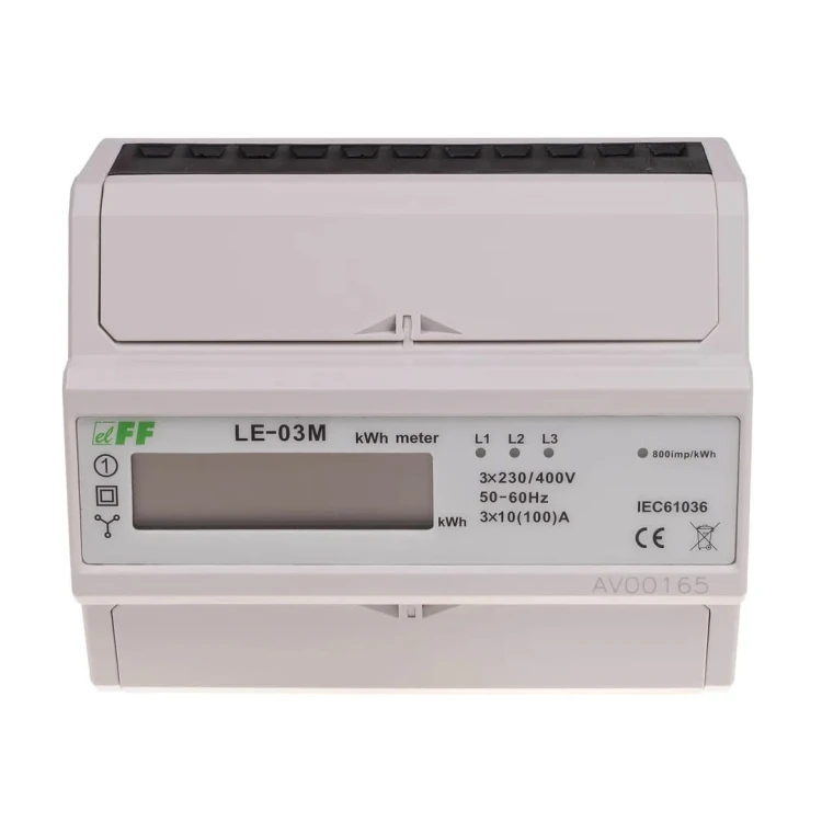 F&F FILIPOWSKI Μετρητής ενέργειας 3-φασικός 100A LE-03M GPV-401-215