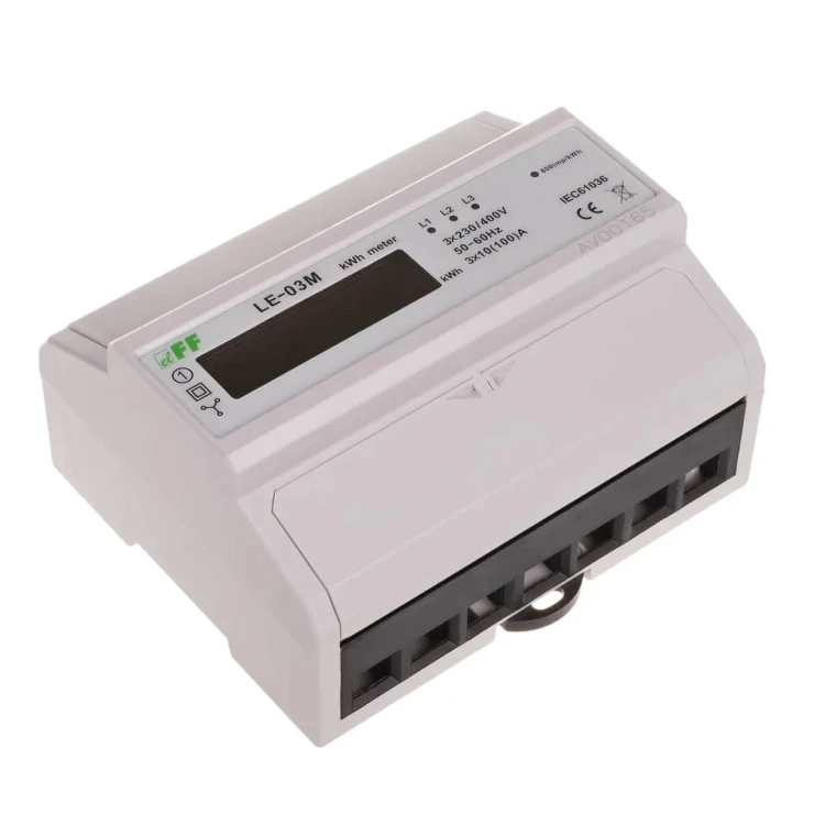 F&F FILIPOWSKI Μετρητής ενέργειας 3-φασικός 100A LE-03M GPV-401-215 (3)