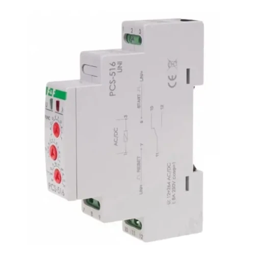 Ρελέ χρονισμού F&F Filipowski 10 λειτουργίες PCS-516UNI GPV-401-217