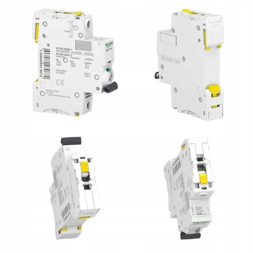 Schneider Electric Μικροσκοπικός διακόπτης B 16A 1P 6kA iC60N Acti9 GPV-401-220 (2)