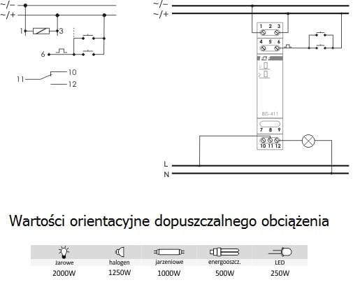 Bistable ρελέ F&F Filipowski σε ράγα 16A BIS-411-24V GPV-401-222 (4)
